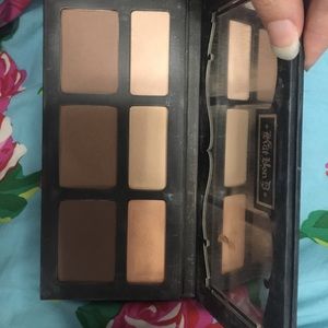 Barely used shade and light palette
